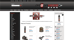 Desktop Screenshot of broadheadbarn.com